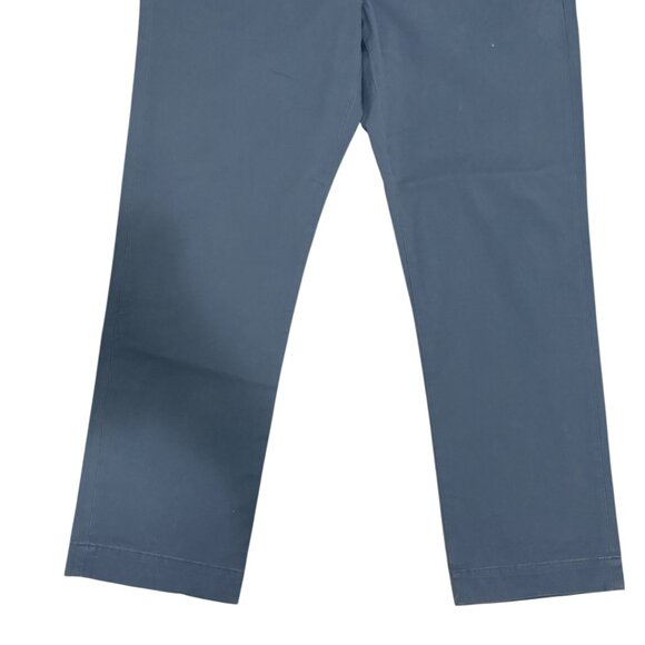 Polo Ralph Lauren Chino Pants Mens 38x30 Stretch Straight Fit Flat Front Blue - Picture 5 of 9